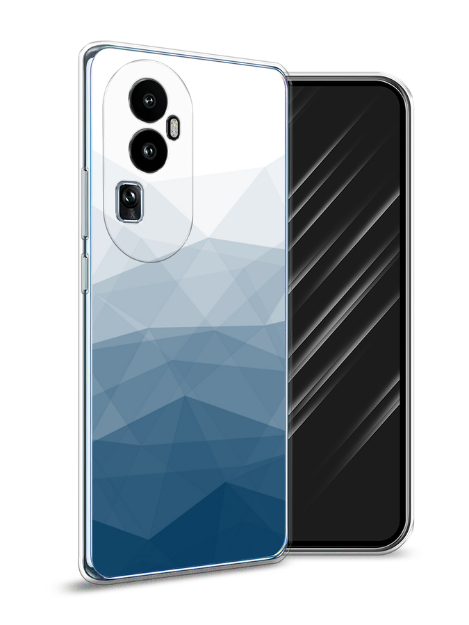 

Чехол Awog на Oppo Reno 10 "Абстракция небо", Синий;голубой;белый, 2514550-3