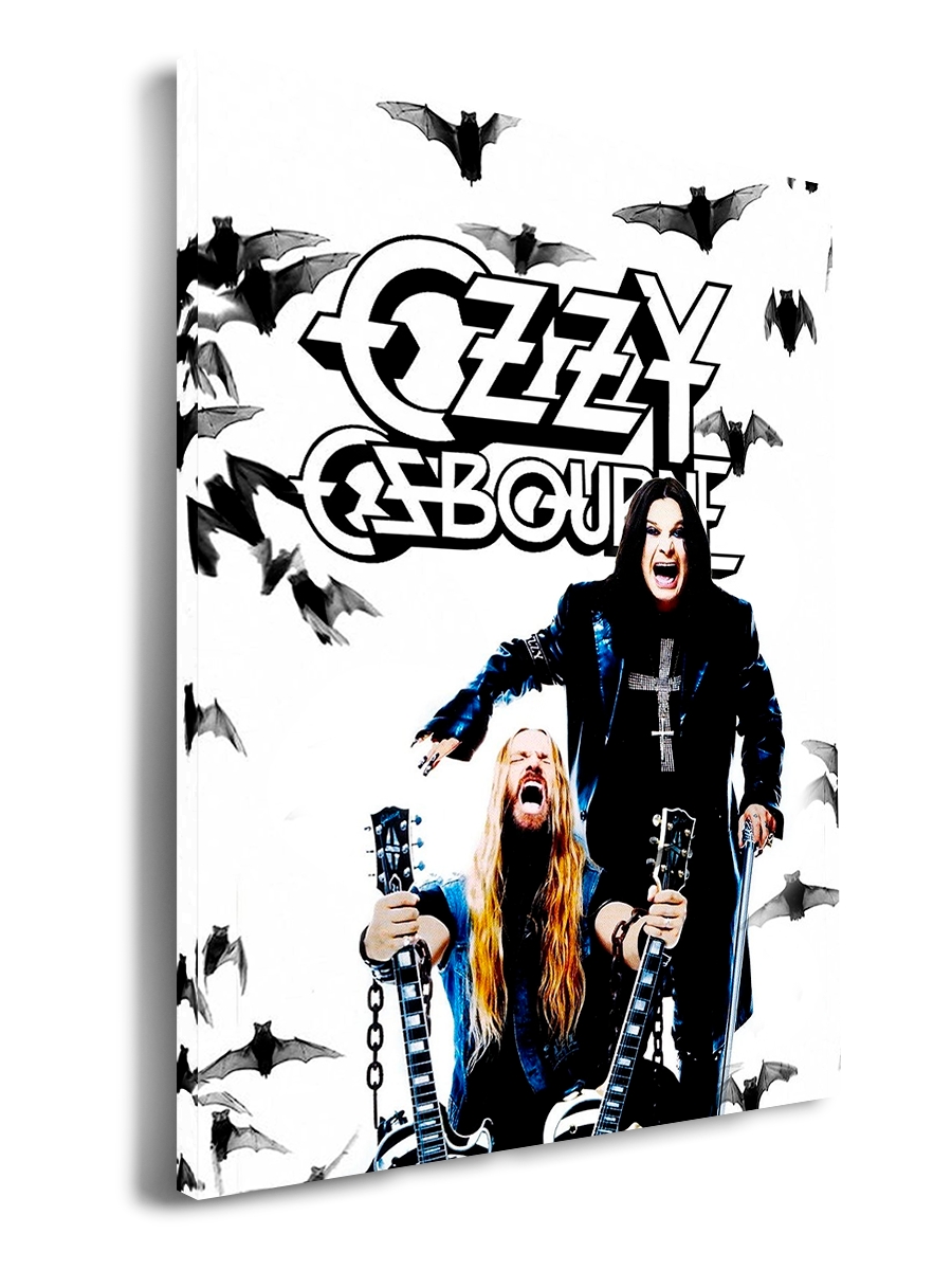 

Картина DRABS 90x60 см на холсте Ozzy Ozbourne