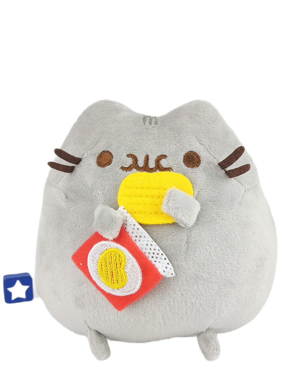 Мягкая игрушка StarFriend Пушин с чипсами Pusheen 15 см пушин кэт раскраска