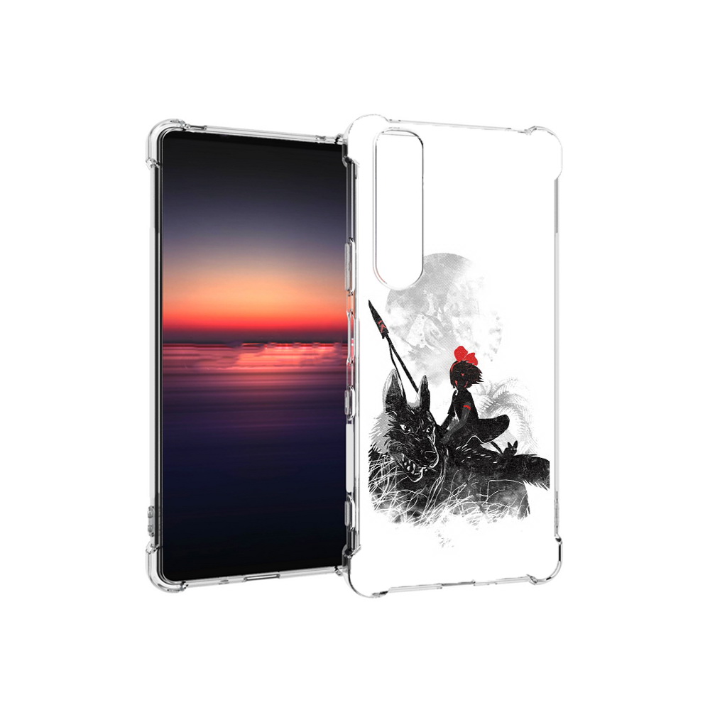 

Чехол MyPads Tocco для Sony Xperia 1 III мононоке (PT162368.229.481), Прозрачный, Tocco
