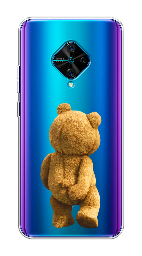 

Чехол на Vivo V17/Y9s "Медвежья спина", Коричневый;прозрачный, 261550-1