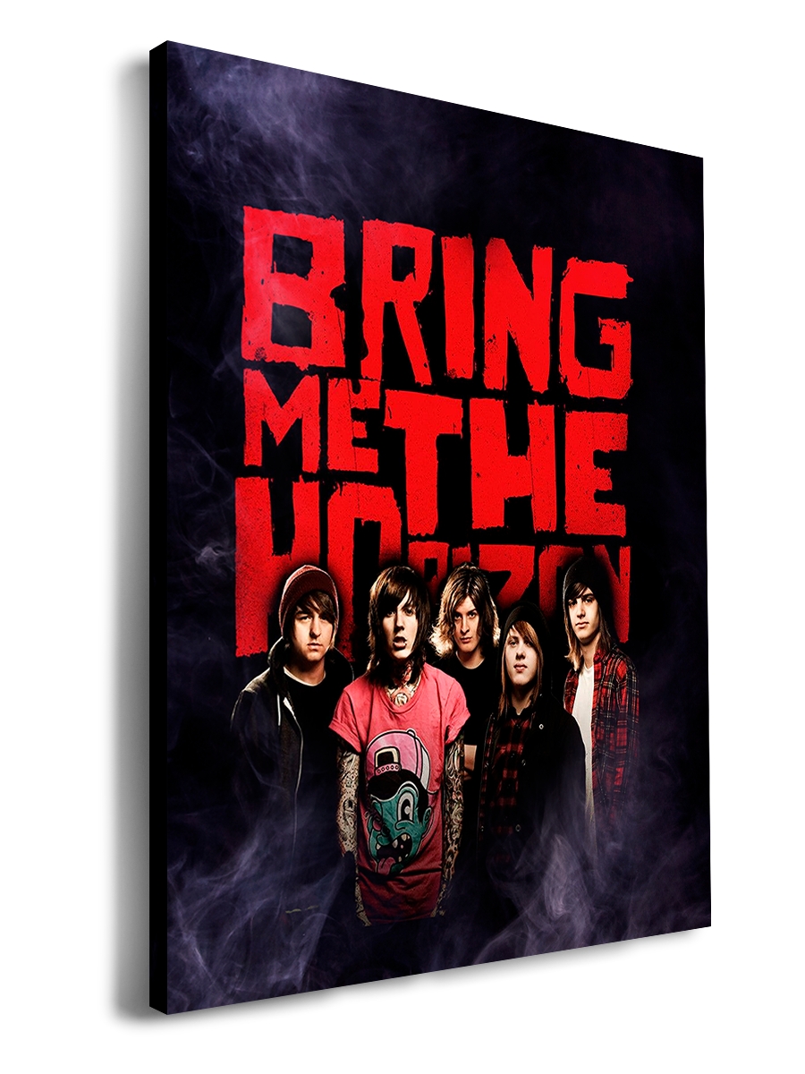 

Картина DRABS 90x60 см на холсте Bring me the horizon