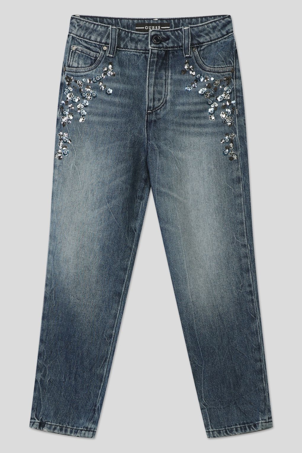 

Джинсы детские GUESS J3RA11 D4VI3, синий, 128, J3RA11 D4VI3