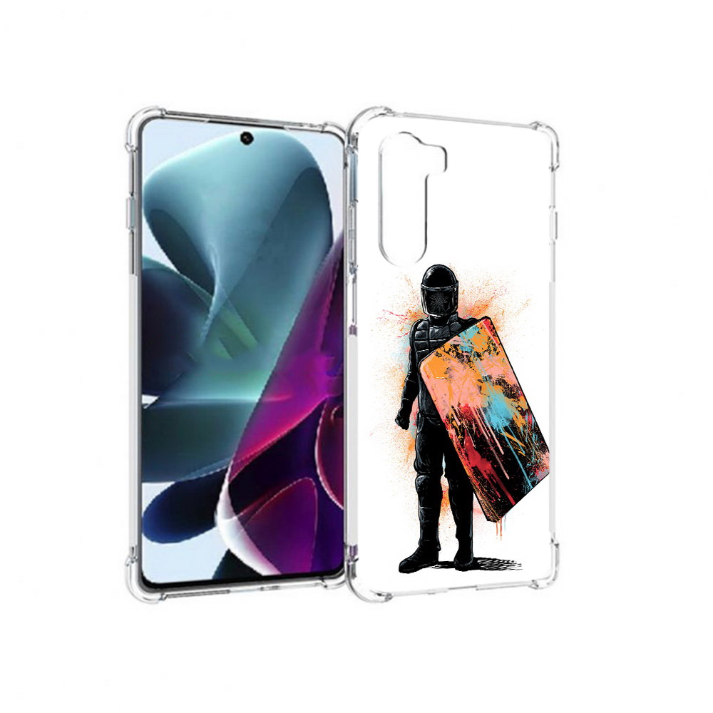 

Чехол MyPads Tocco для Motorola Moto G200 солдат с красочным щитом (PT227076.355.614), Прозрачный, Tocco