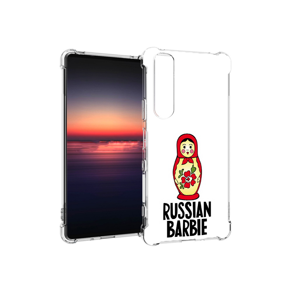 

Чехол MyPads Tocco для Sony Xperia 1 III матрешка (PT162368.229.459), Прозрачный, Tocco