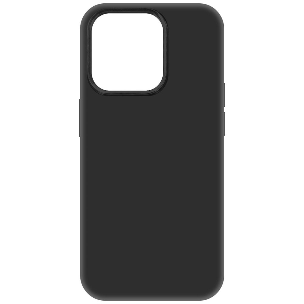 

Чехол-накладка Krutoff Soft Case для iPhone 15 Pro черный
