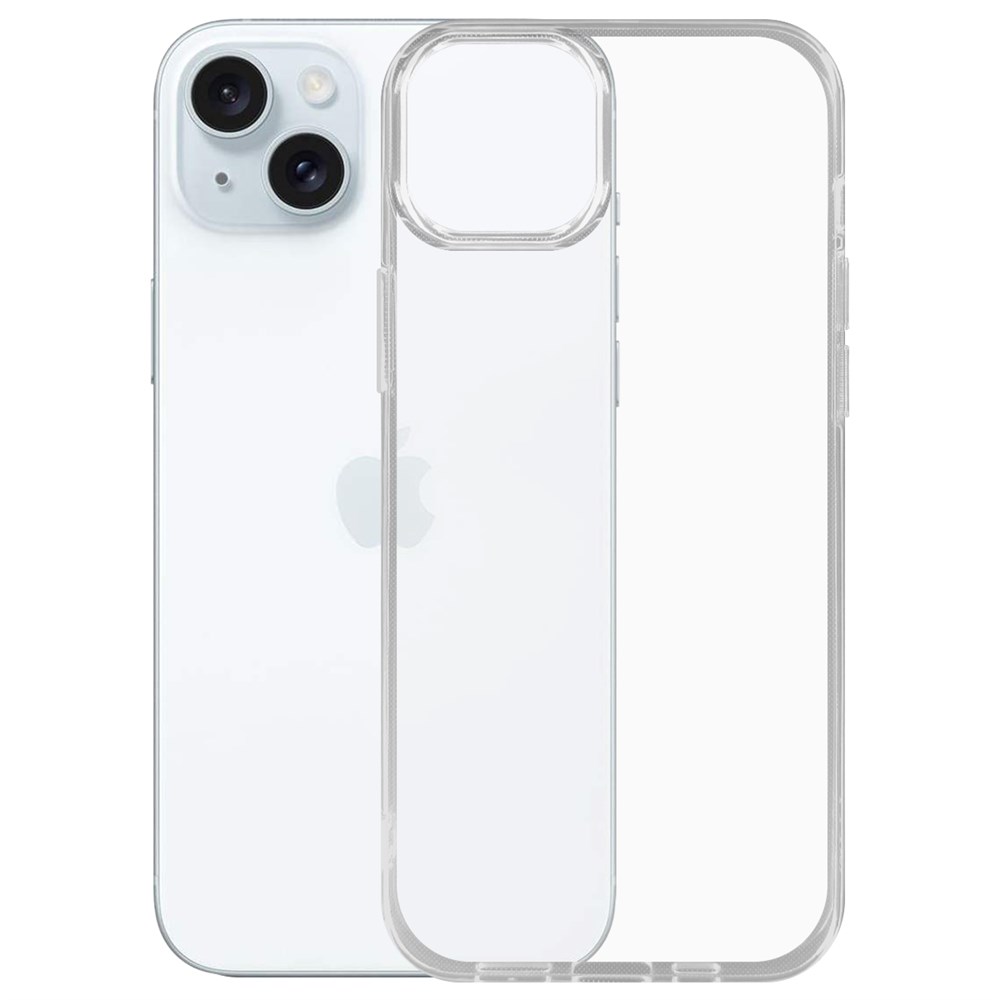 

Чехол-накладка Krutoff Clear Case для iPhone 15 Plus, Прозрачный