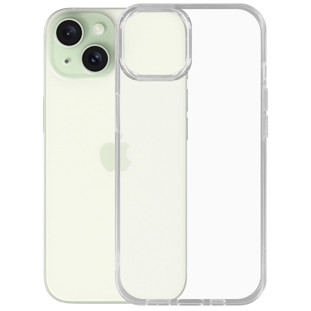 

Чехол-накладка Krutoff Clear Case для iPhone 15, Прозрачный