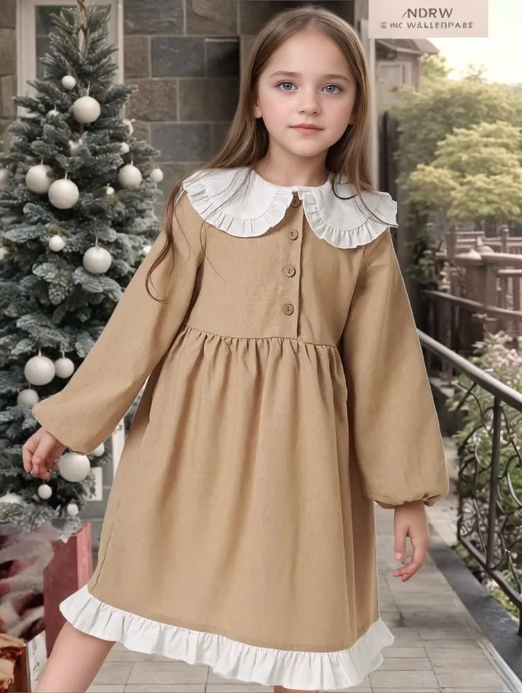 

Платье детское 3kinder ПЛ-325 бежевый, 140, ПЛ-325е