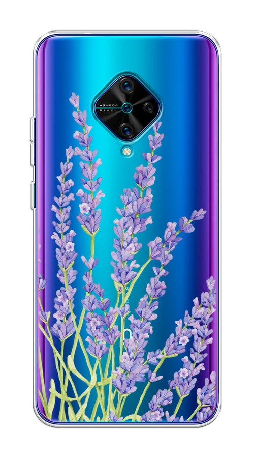 

Чехол на Vivo V17/Y9s "Лавандовые стебли", Фиолетовый;зеленый, 261550-1