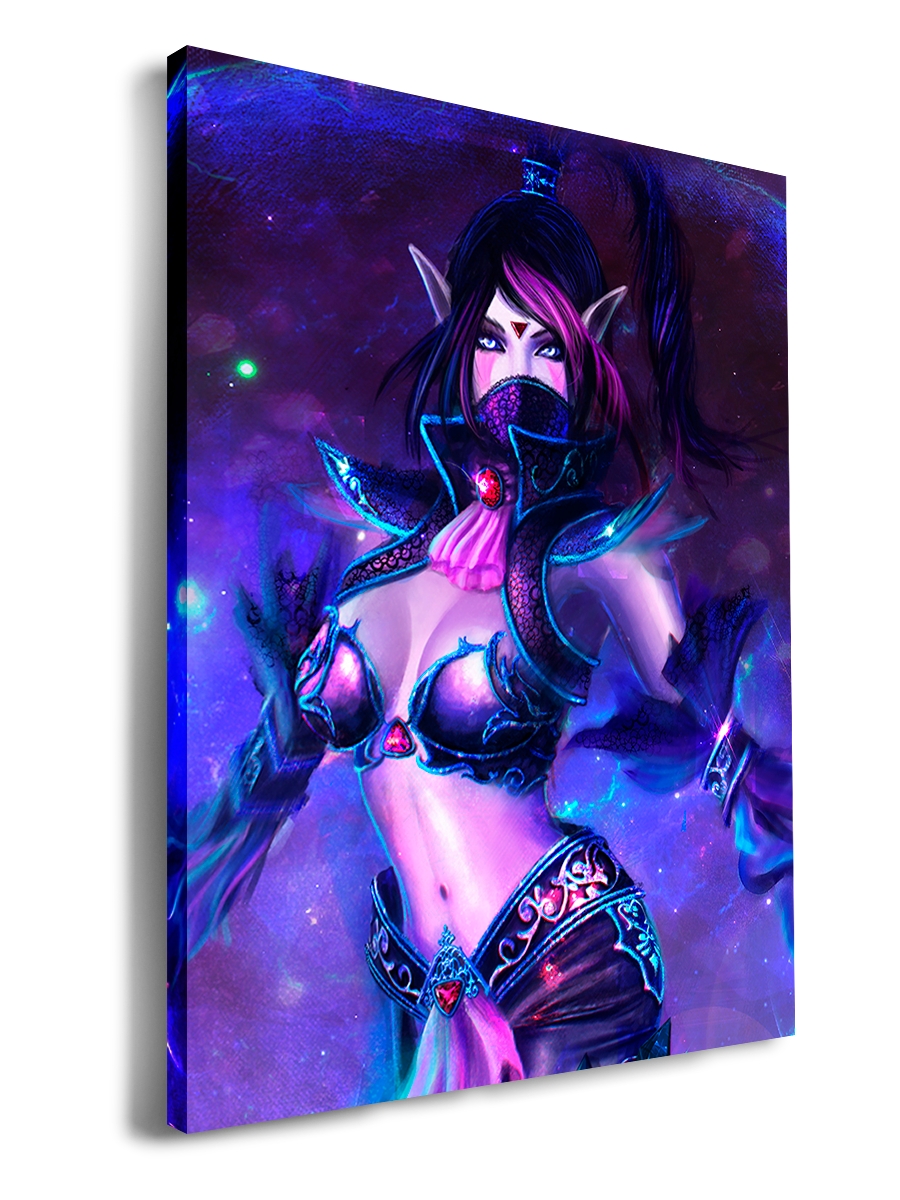 

Картина DRABS 90x60 см на холсте Invoker девушка