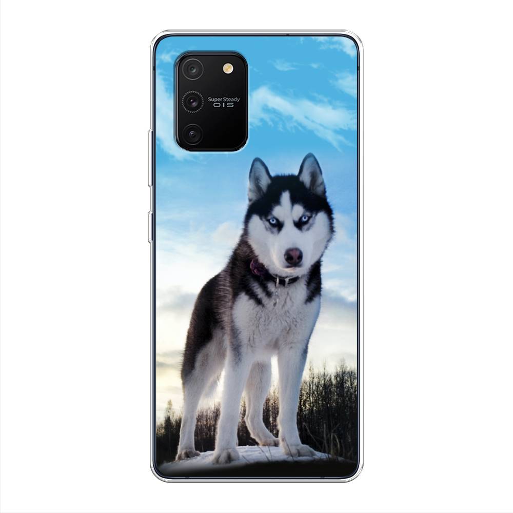 

Чехол Awog на Samsung Galaxy A91/S10 Lite "Хаски 3", Разноцветный, 29950-2