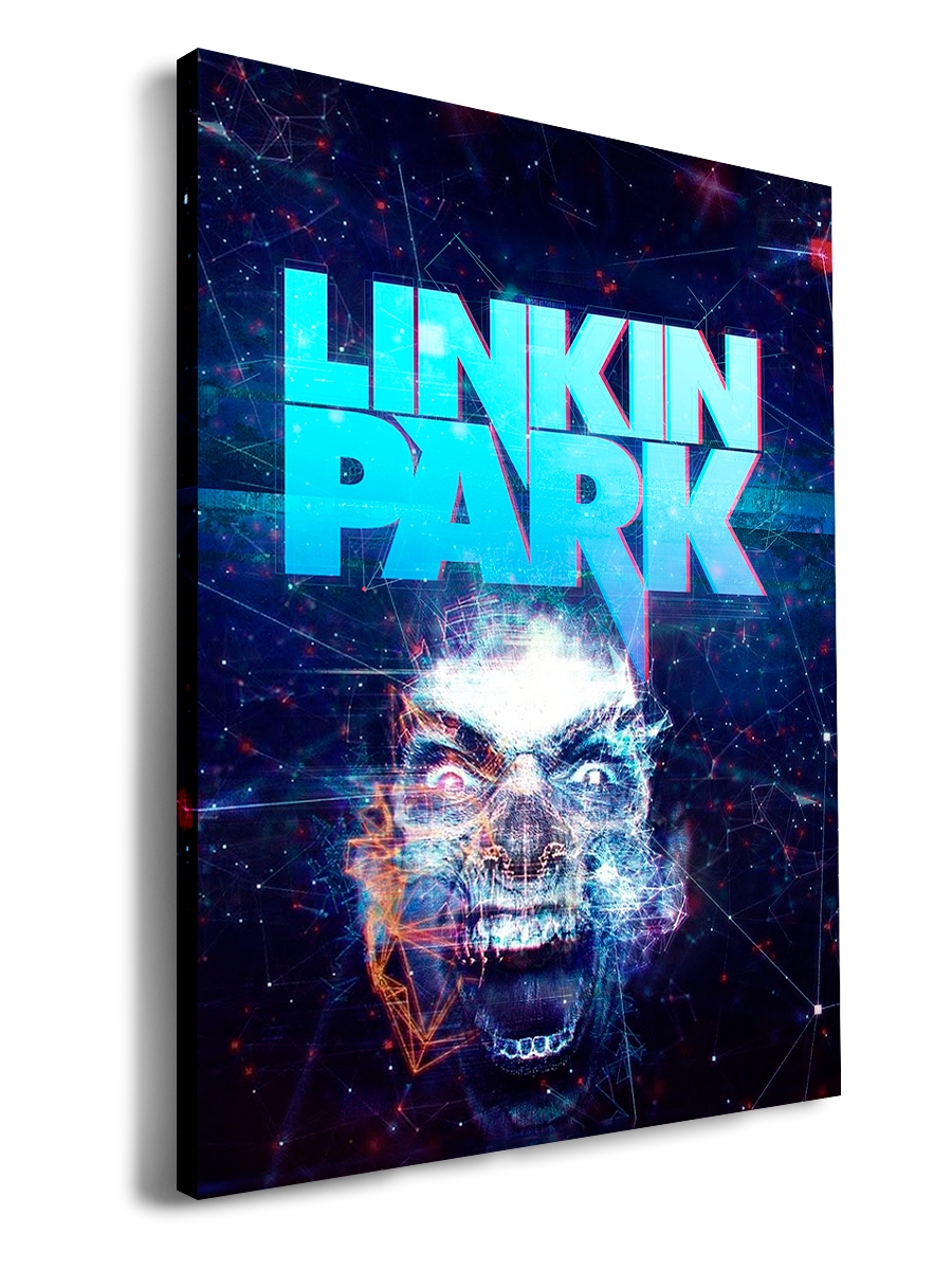 

Картина DRABS 90x60 см на холсте Linkin Park Орет