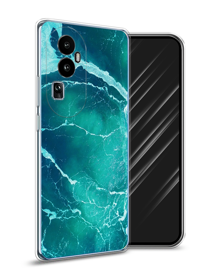 

Чехол Awog на Oppo Reno 10 "Изумрудный океан", Бирюзовый;синий, 2514550-4