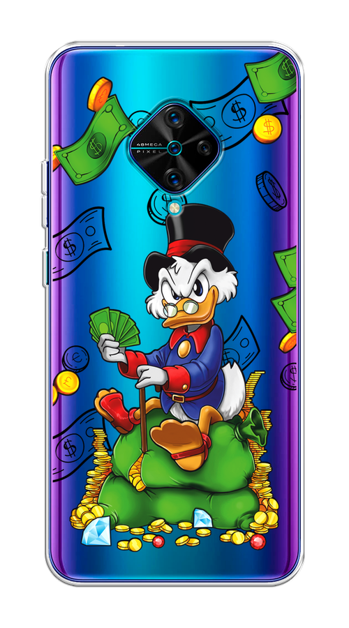 

Чехол на Vivo V17/Y9s "Scrooge Richness", Черный;синий;зеленый, 261550-1