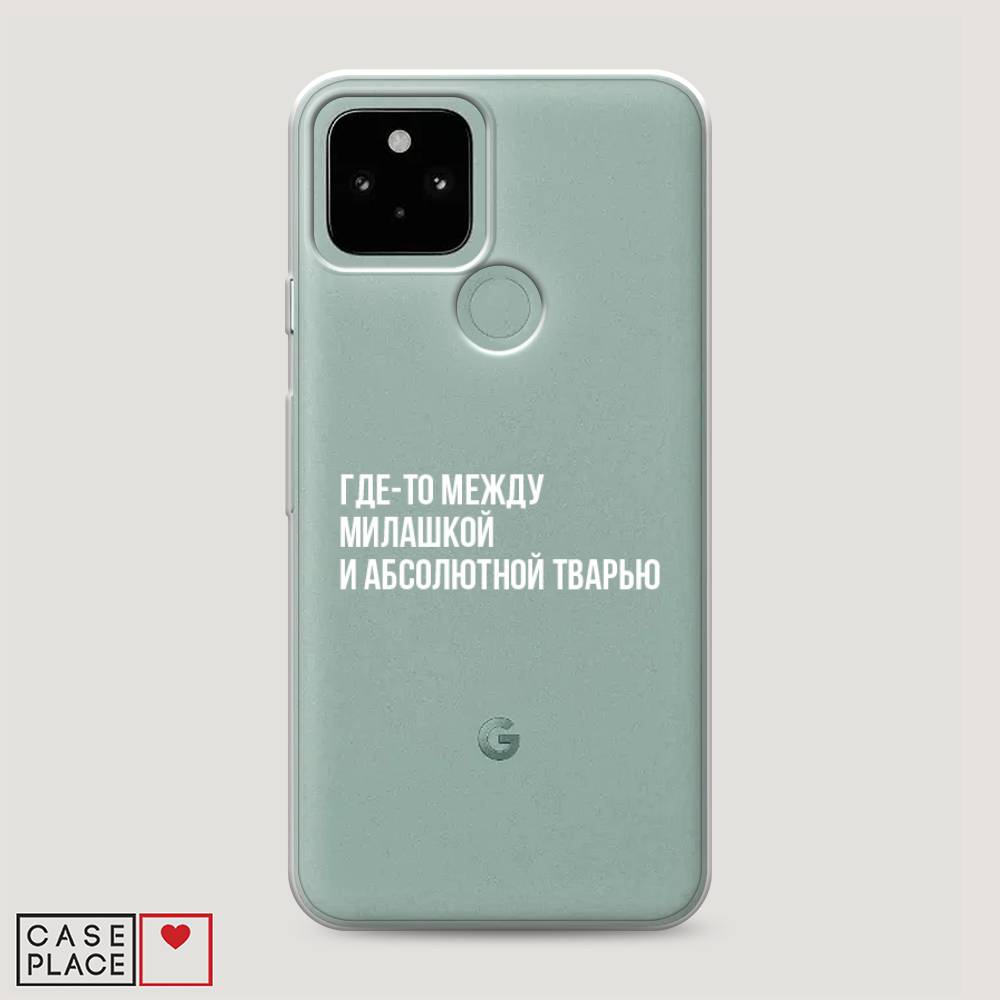 

Чехол Awog на Google Pixel 5 "Почти милашка", Разноцветный, 270750-6