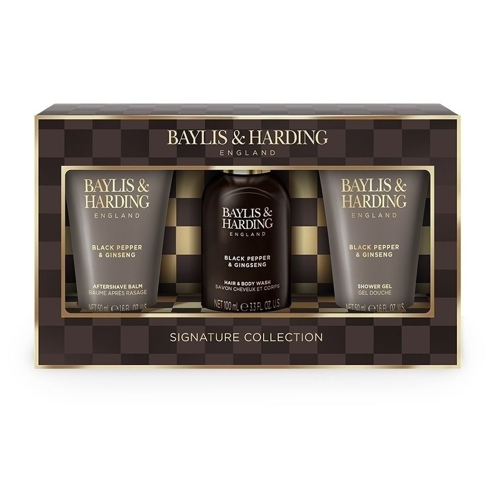 Набор для тела мужской Baylis & Harding Men's Luxury Mini Trio для мужчин 3 предмета