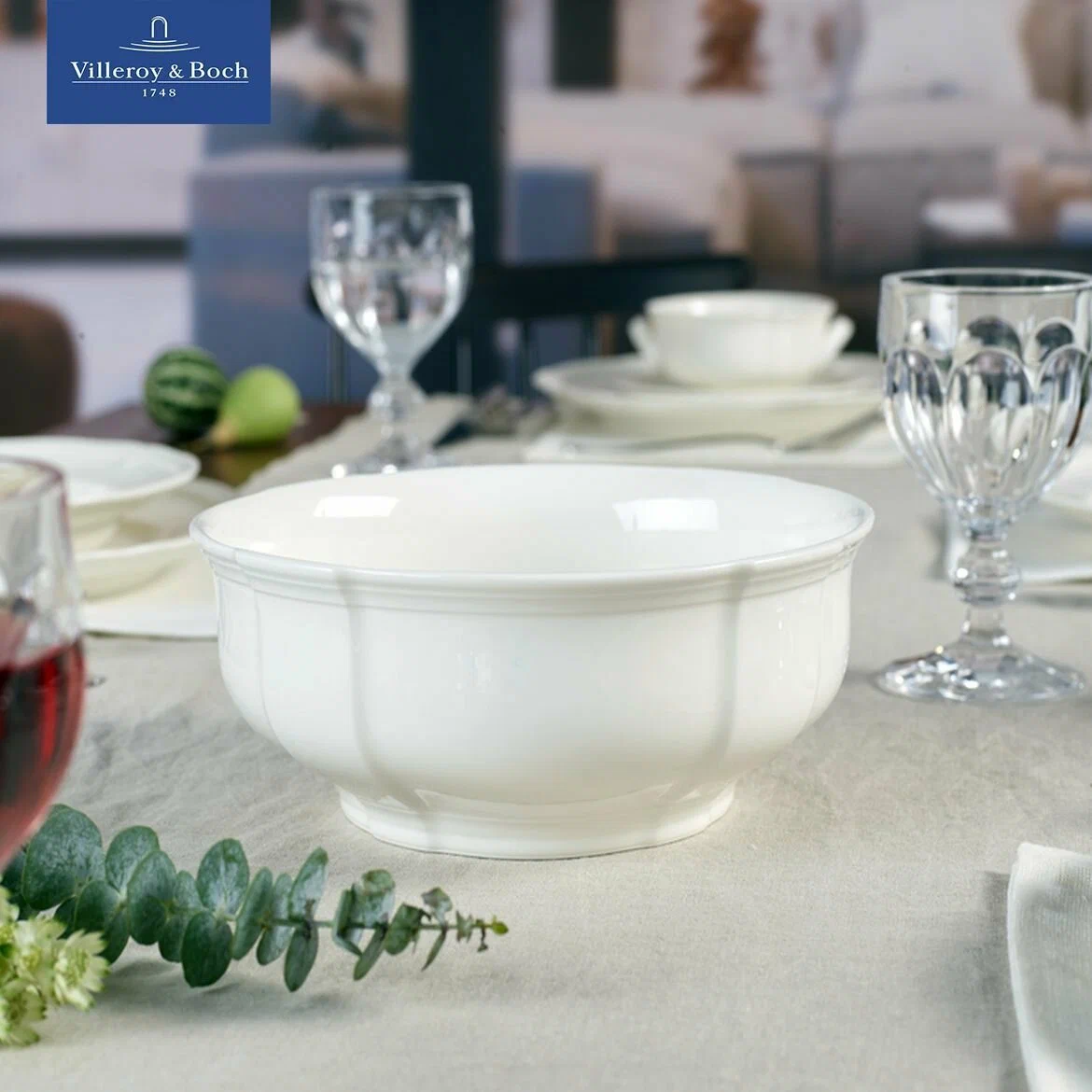 

Салатник 21 см, Manoir, Villeroy & Boch, Премиум-Фарфор, Manoir