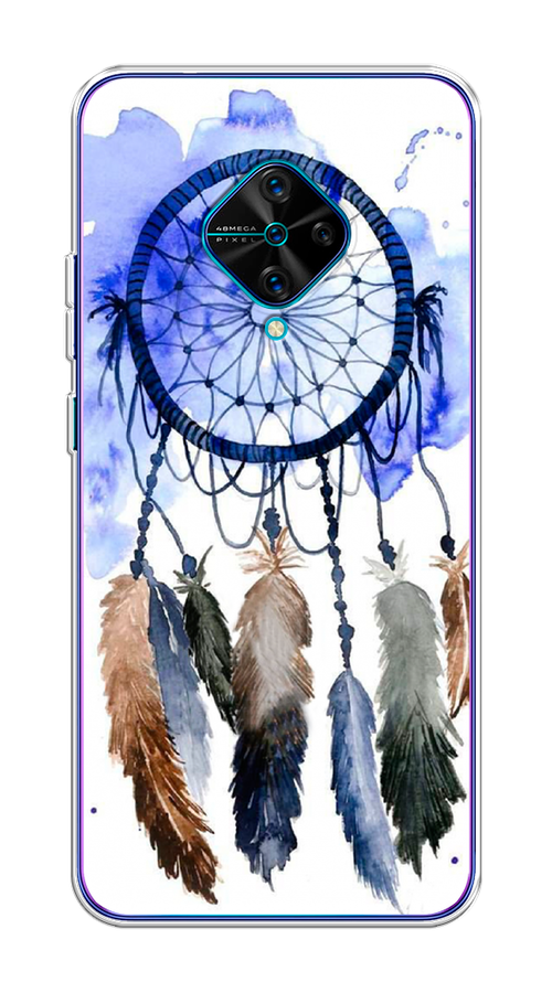 

Чехол на Vivo V17/Y9s "Ловец снов 1", Коричневый;синий, 261550-1