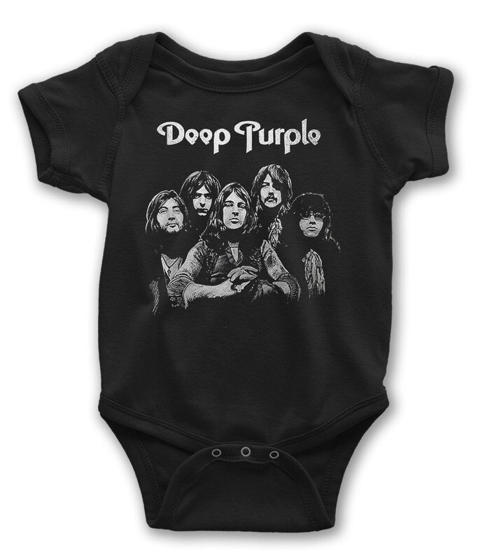 Боди детское WILD CHILD Deep Purple / Дип Пёрпл, цв.черный р.68