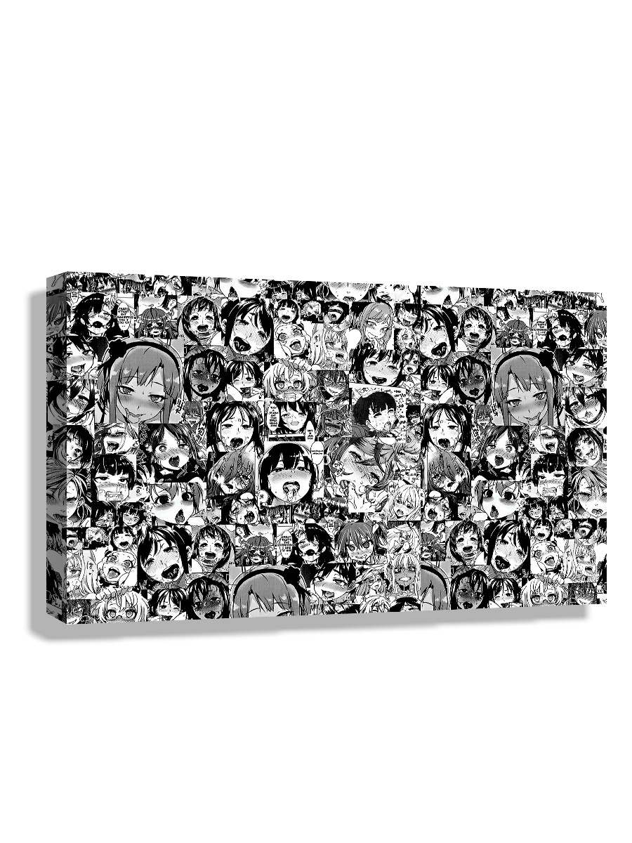 

Картина DRABS 90x60 см на холсте Ахегао
