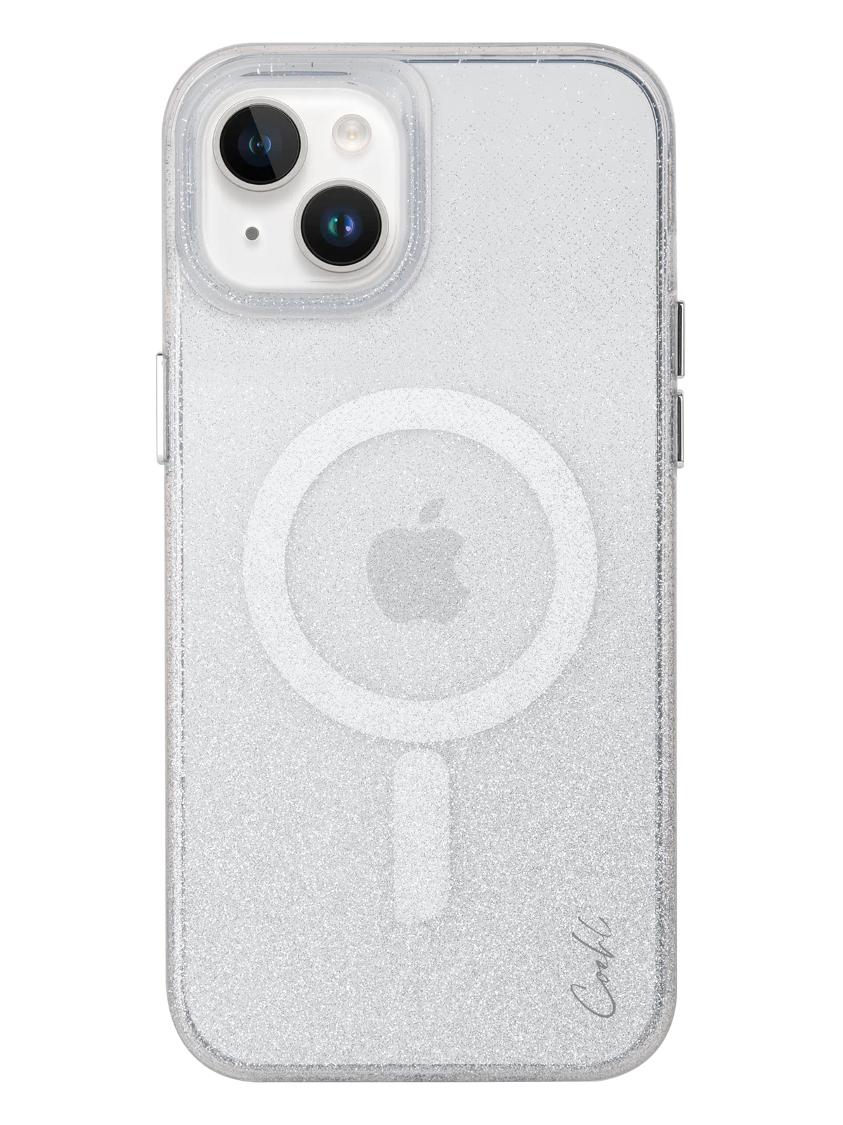 Чехол Uniq для iPhone 14 чехол Coehl Lumino Sparkling Silver (MagSafe)