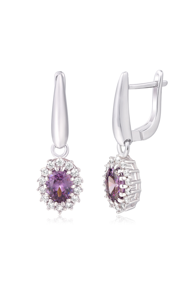 

Серьги подвески из серебра с фианитом Ogisana JDSE1974-20SS, JDSE1974-20SS