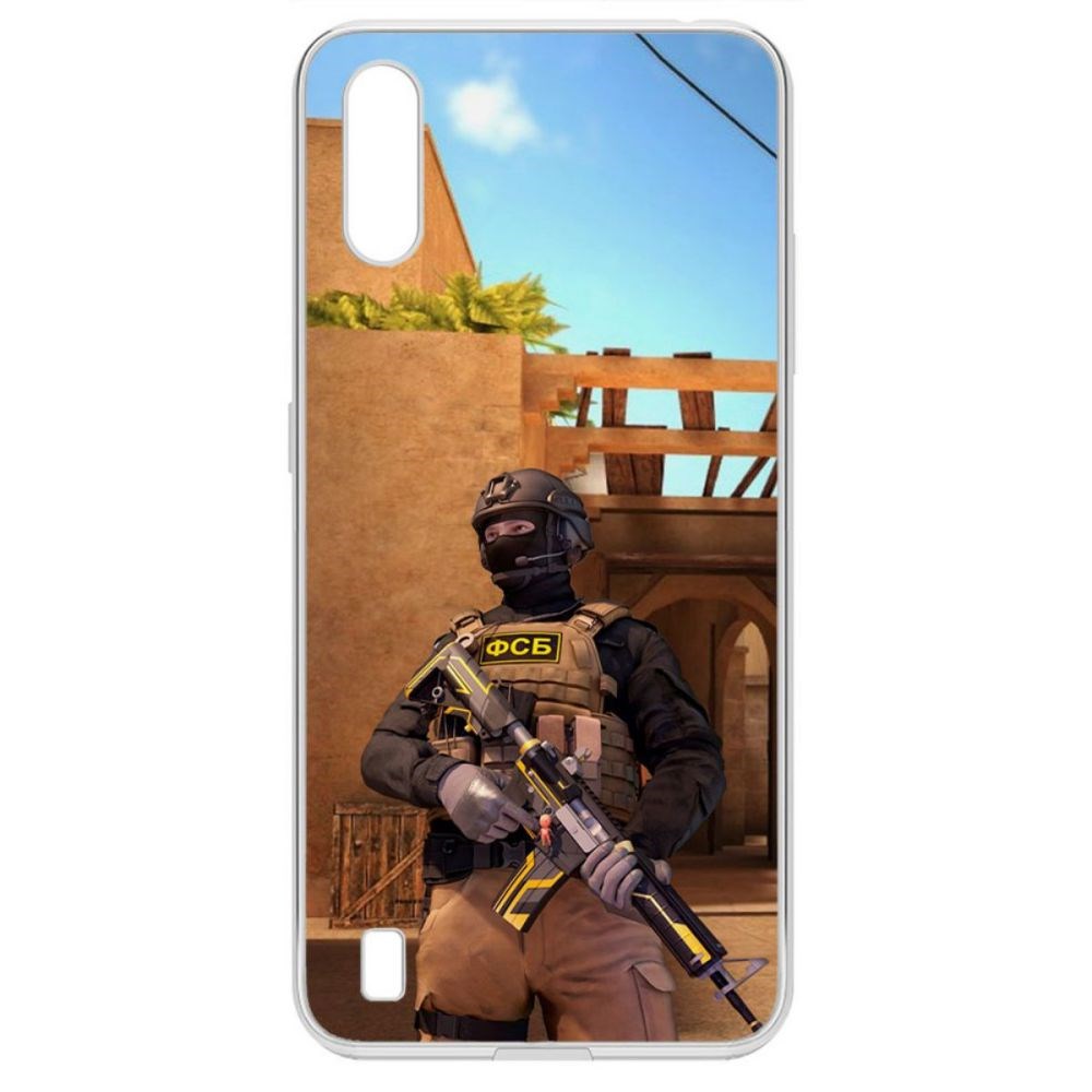 

Чехол-накладка Krutoff Standoff 2 - ФСБ для Samsung Galaxy M01 (M015)