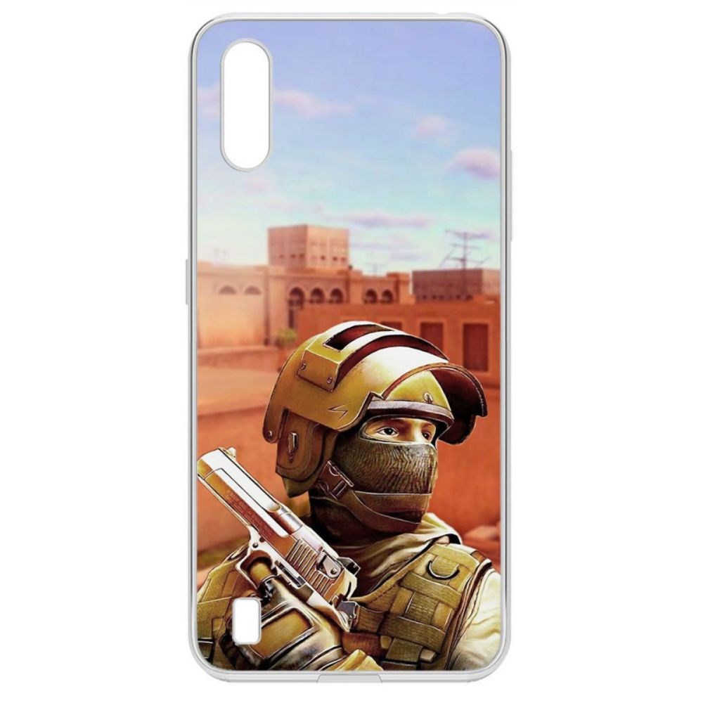 

Чехол-накладка Krutoff Standoff 2 - Спец для Samsung Galaxy M01 (M015)