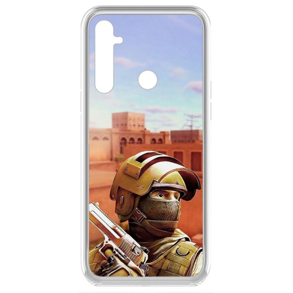 

Чехол-накладка Krutoff Standoff 2 - Спец для Realme 6i