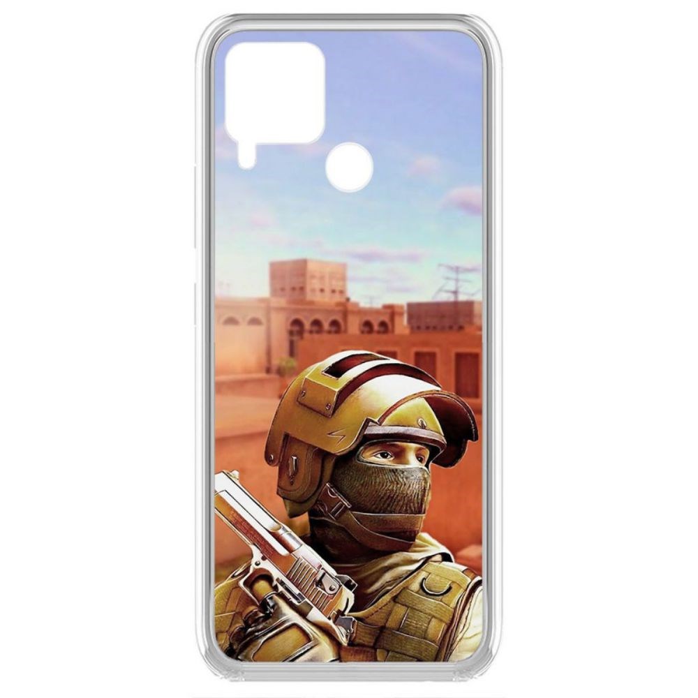 

Чехол-накладка Krutoff Standoff 2 - Спец для Realme C15