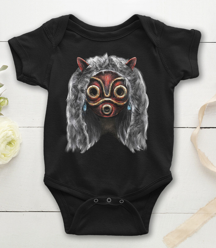 

Боди детское WILD CHILD Принцесса Мононоке / Аниме Студия Гибли, цв.черный р.86, Принцесса Мононоке / Аниме Студия Гибли