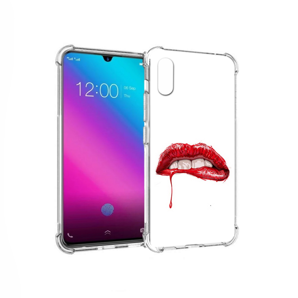 

Чехол MyPads Tocco для Vivo V11 яркие красные губы (PT117900.427.706), Прозрачный, Tocco