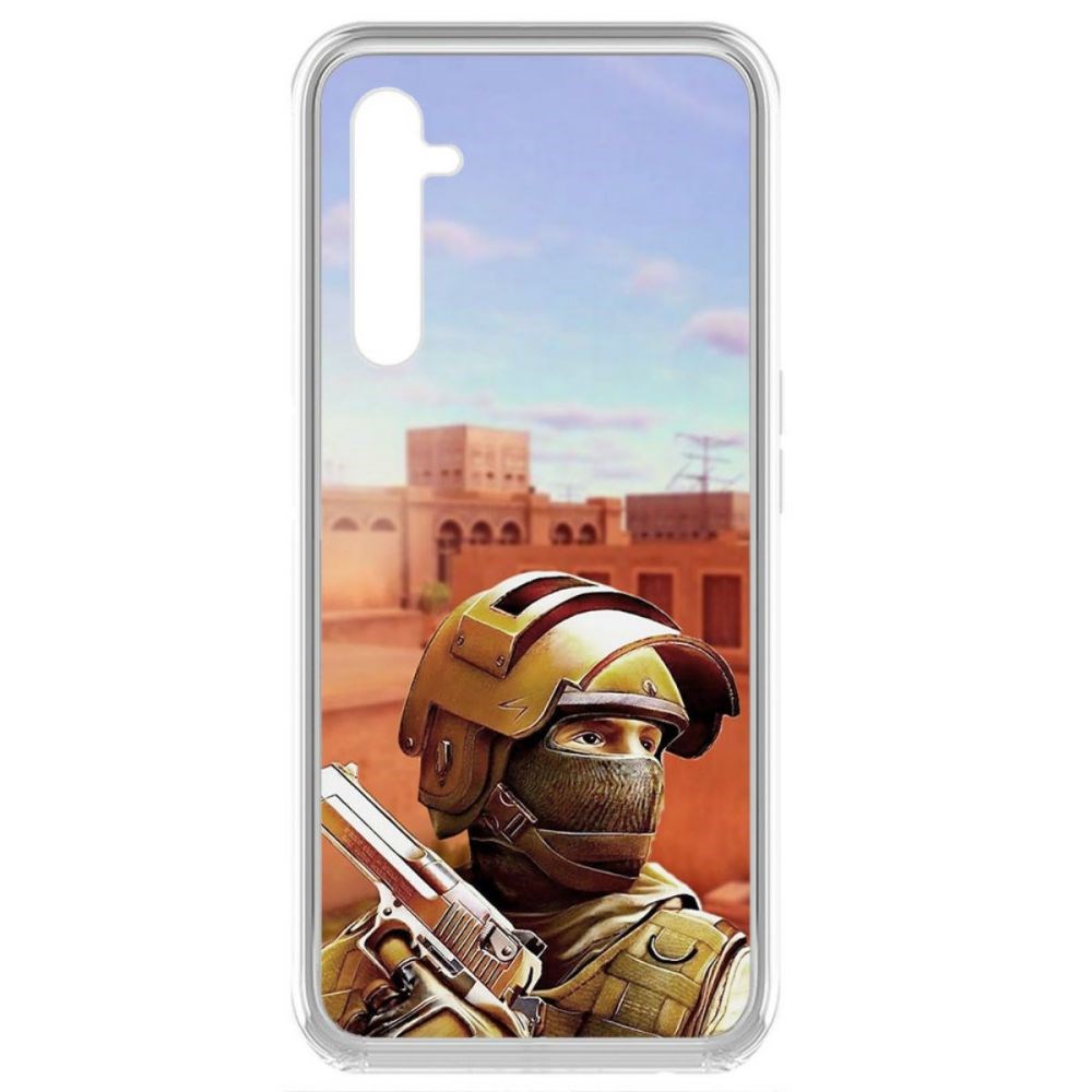 

Чехол-накладка Krutoff Standoff 2 - Спец для Realme 6 Pro