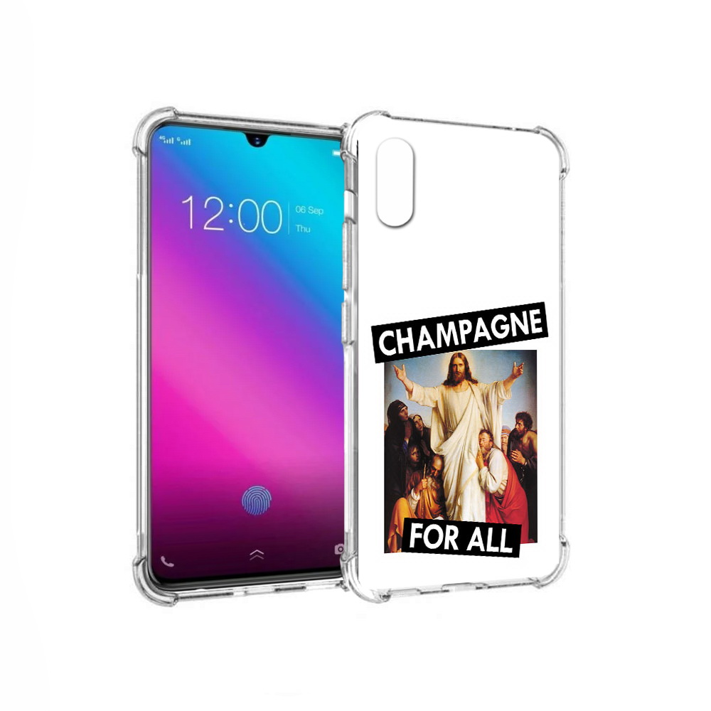 

Чехол MyPads Tocco для Vivo V11 шампанское (PT117900.427.697), Прозрачный, Tocco