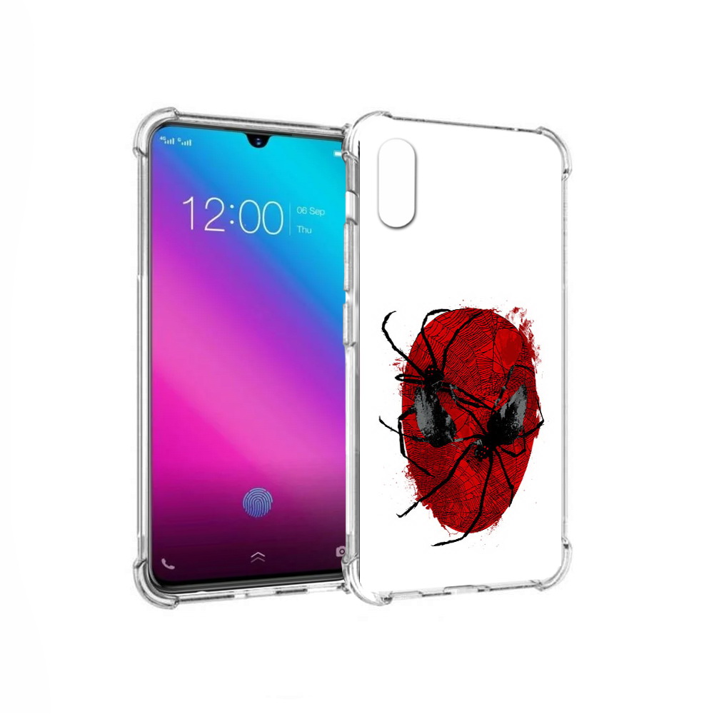 

Чехол MyPads Tocco для Vivo V11 человек паук (PT117900.427.673), Прозрачный, Tocco