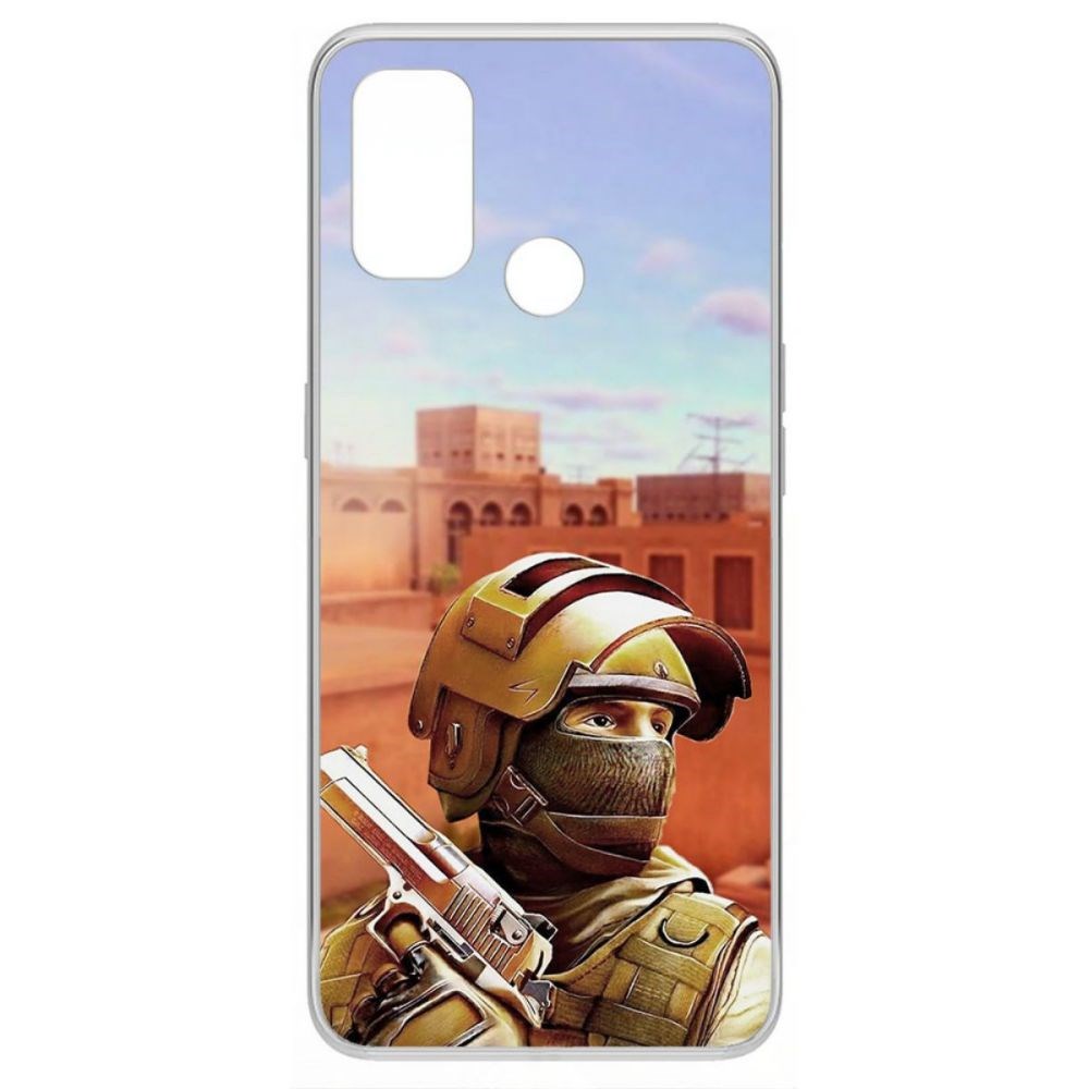

Чехол-накладка Krutoff Standoff 2 - Спец для Oppo A33 (2020), Прозрачный