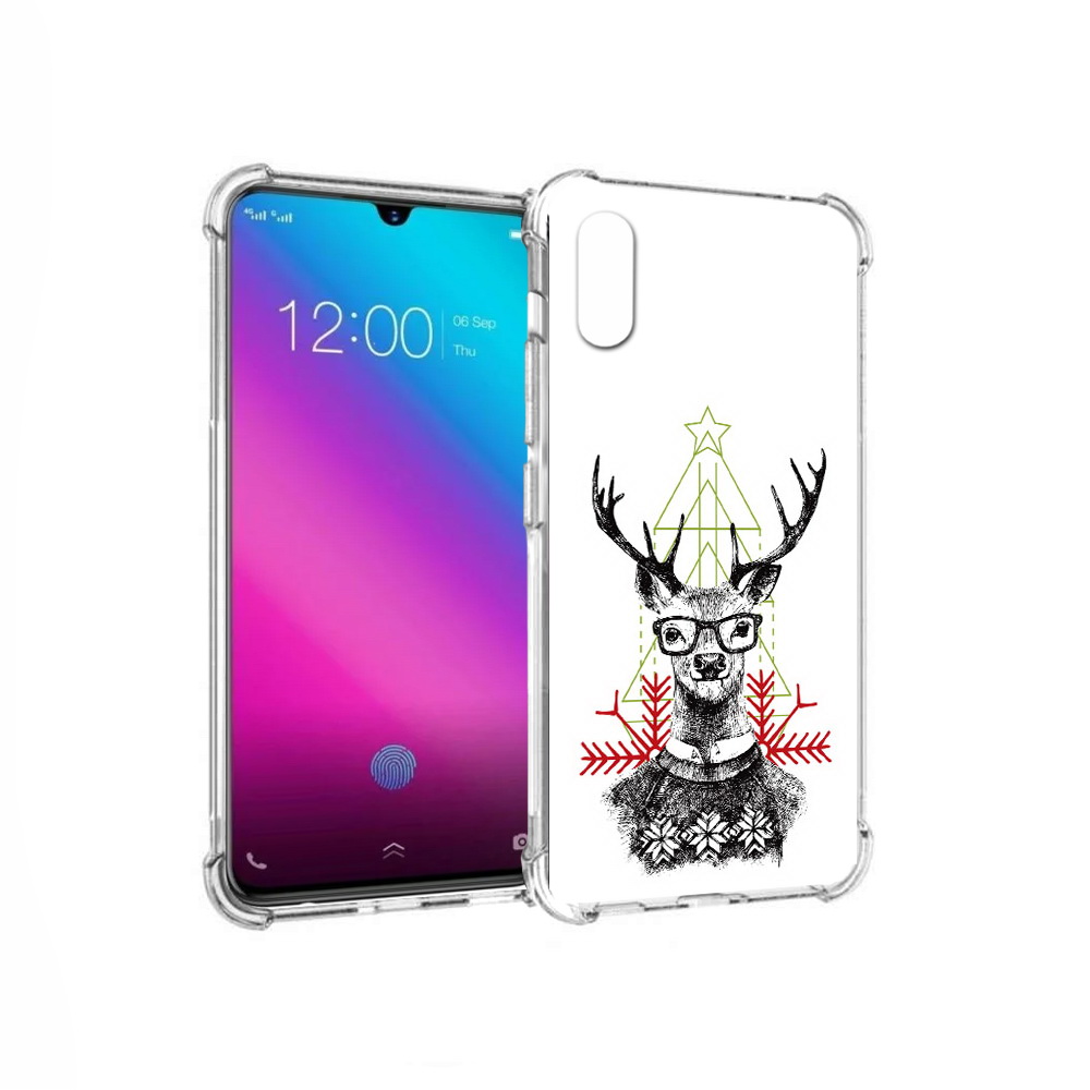 

Чехол MyPads Tocco для Vivo V11 умный олень (PT117900.427.652), Прозрачный, Tocco