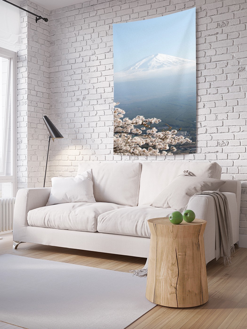 

Вертикальное фотопанно на стену JoyArty Сакура и Фудзияма 150x200 см, Сакура и Фудзияма
