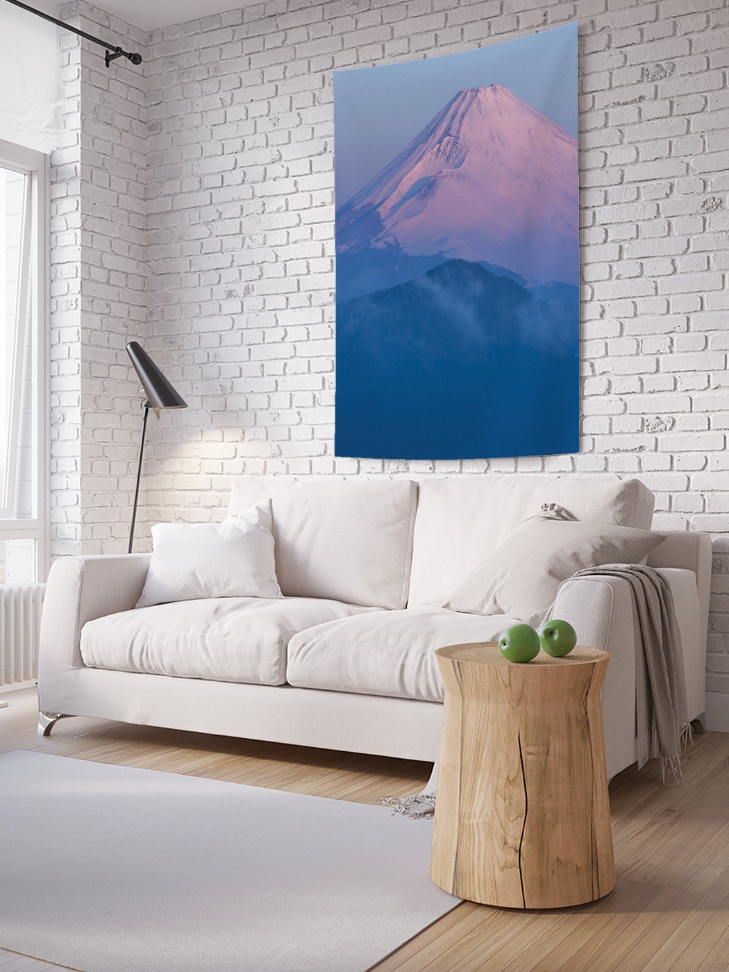 

Вертикальное фотопанно на стену JoyArty Фудзияма в дымке 150x200 см, Фудзияма в дымке