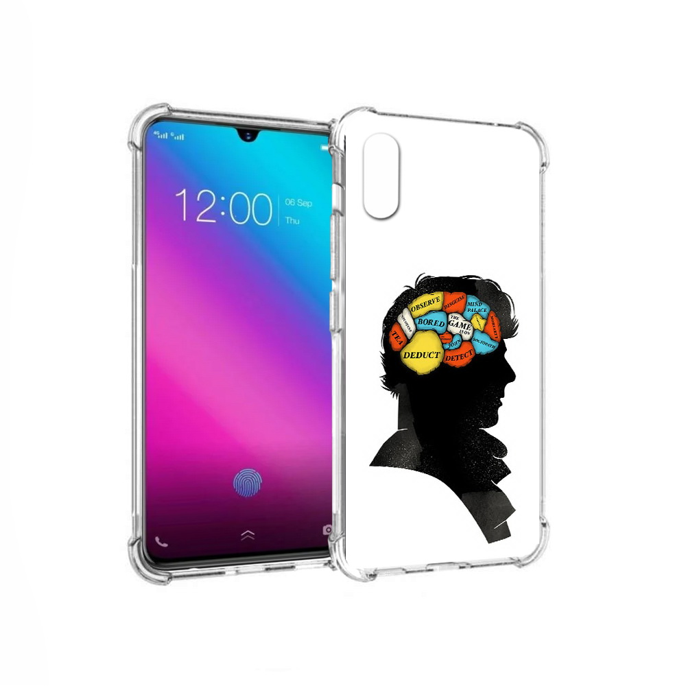 

Чехол MyPads Tocco для Vivo V11 темный рисунок (PT117900.427.640), Прозрачный, Tocco