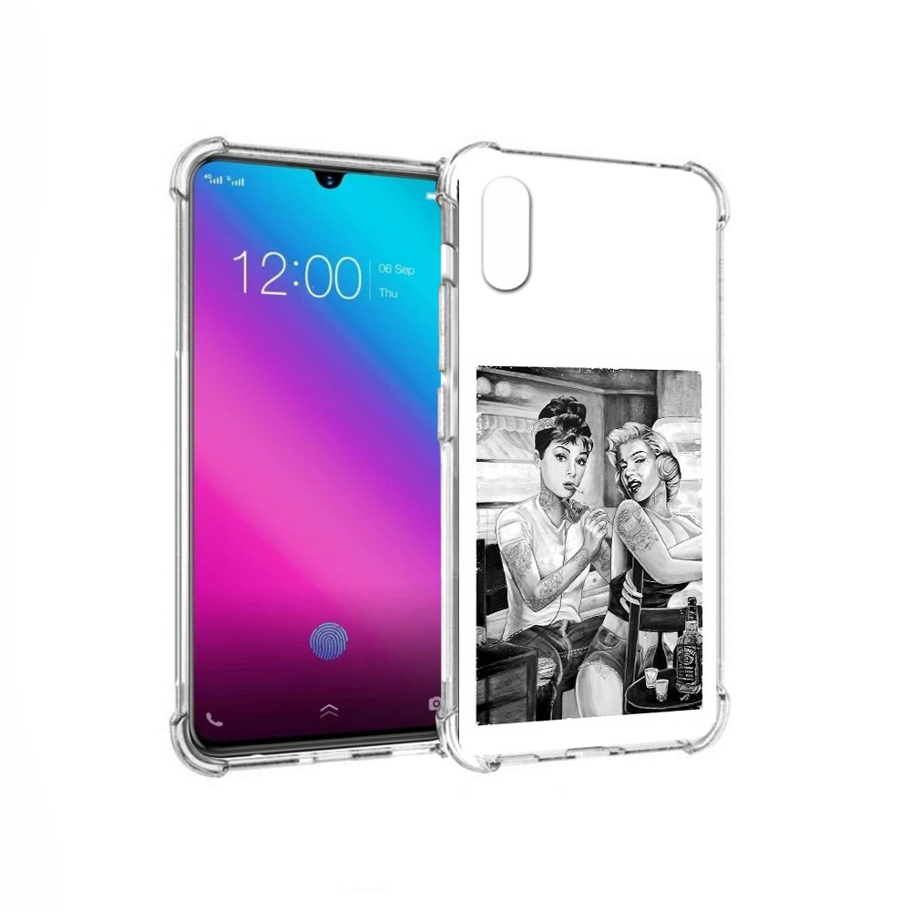 

Чехол MyPads Tocco для Vivo V11 тату мастер (PT117900.427.637), Прозрачный, Tocco