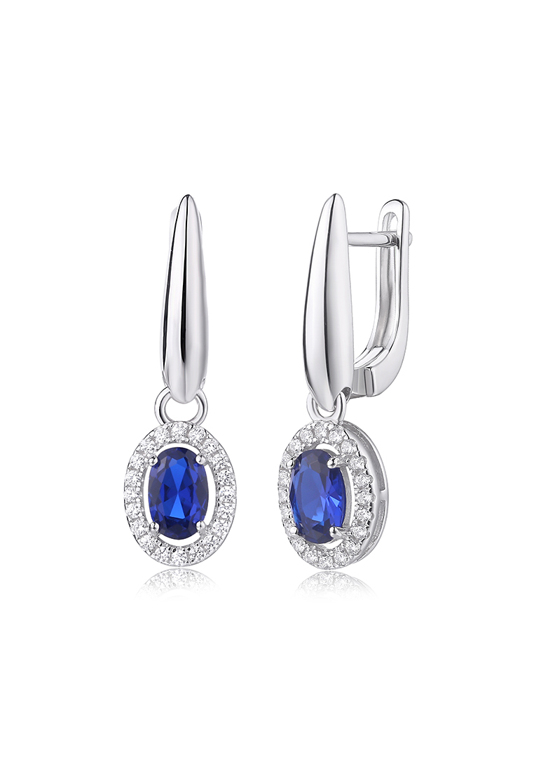 

Серьги подвески из серебра с фианитом Ogisana JDSE1975-20SS, JDSE1975-20SS