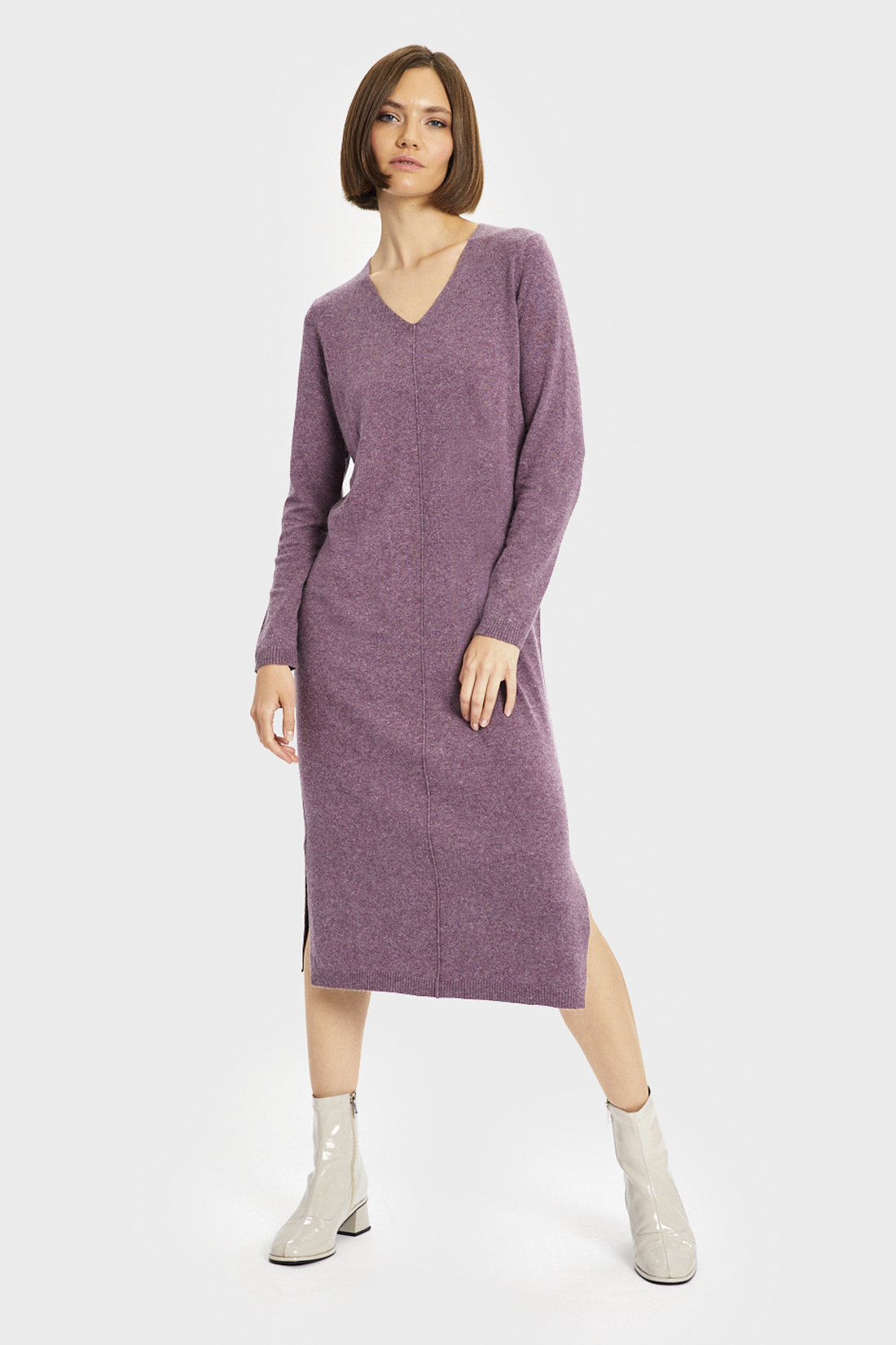 Платье женское Baon B451827 фиолетовое S