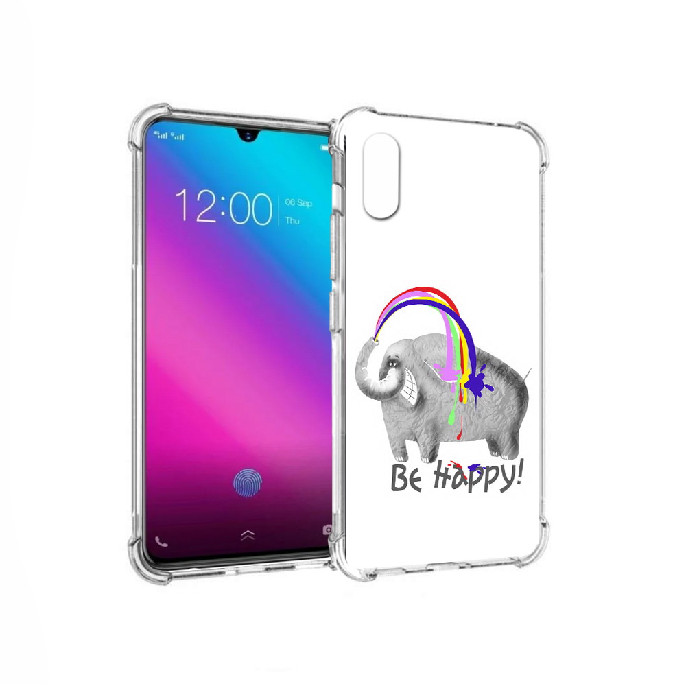 

Чехол MyPads Tocco для Vivo V11 счастливый слон (PT117900.427.632), Прозрачный, Tocco