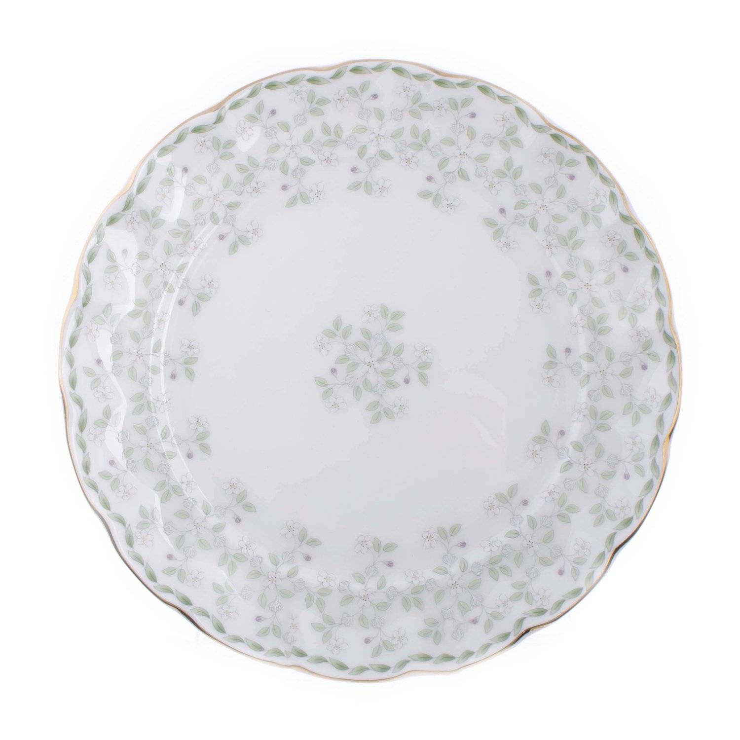 Набор мелких тарелок Hatori Джулия Грин 21,5 см 6 шт