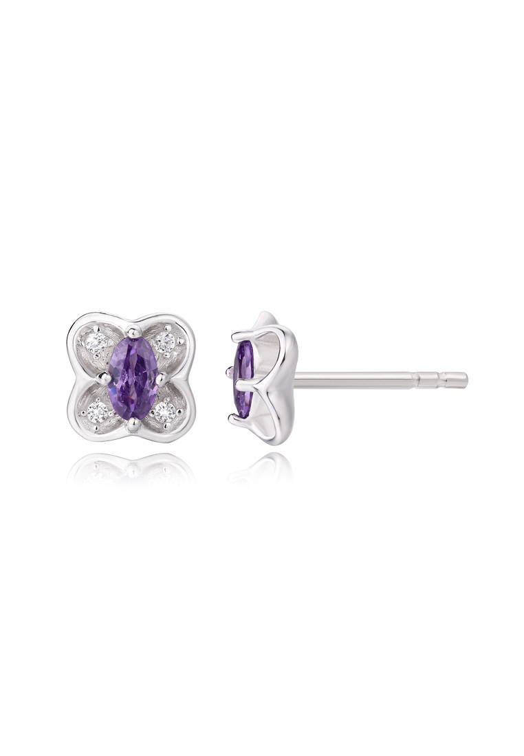 

Серьги-пусеты из серебра с фианитом Ogisana JDSE1697-20SS, JDSE1697-20SS
