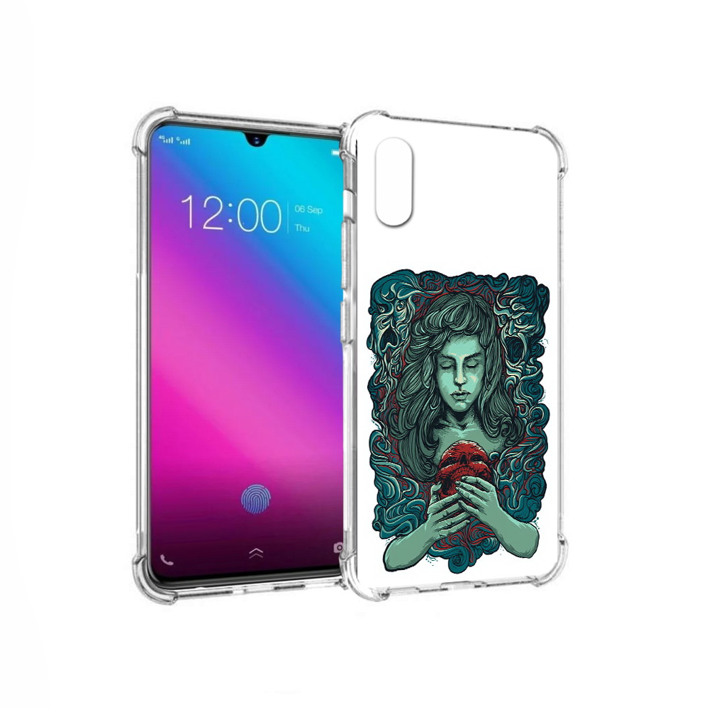 

Чехол MyPads Tocco для Vivo V11 спящая девушка (PT117900.427.619), Прозрачный, Tocco
