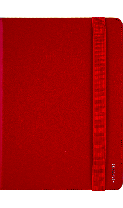 Чехол-книжка Miracase 8707 универсальный 9-10'', кожзам, красный