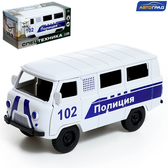 

Автоград Машина инерционная «УАЗ-3962. Полиция», Белый
